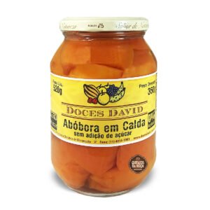 Abóbora em Calda Zero Açúcar 520g - Doces David