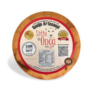 Queijo Artesanal Defumado Alagoa 500g - Sítio da Onça